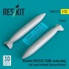 RESKIT RSU32-0235 Tornado IDS/ECR 1500L underwing fuel tanks (welded) (German AF / Italian AF) (2 pcs) (3D Printed) (1/32)